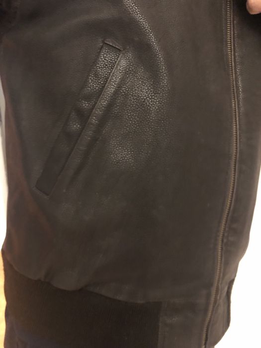 Casaco/ Blusão de pele da massimo dutti