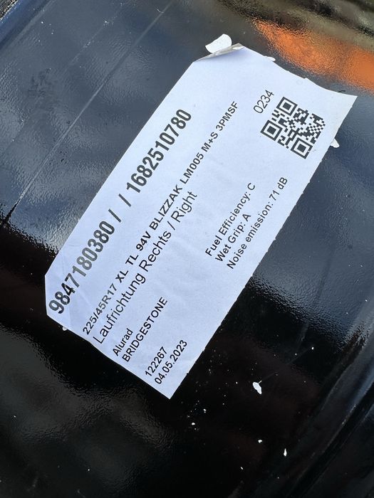 Alufelgi 5x108 OE Opel Astra L 17 cali Opel Peugeot Citroen Ford