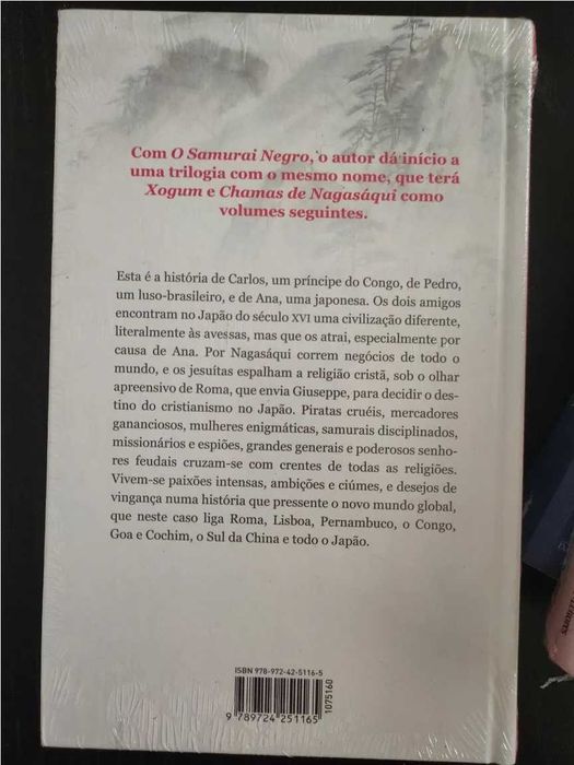 Livro O Samurai Negro