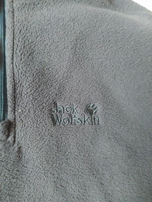 Polar bluza sportowa polarowa z suwakiem Jack Wolfskin