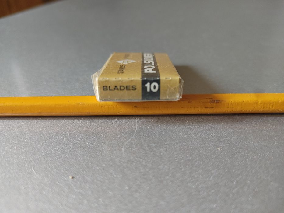 Леза для голiння Polsilver stainless blades Wizamet Poland