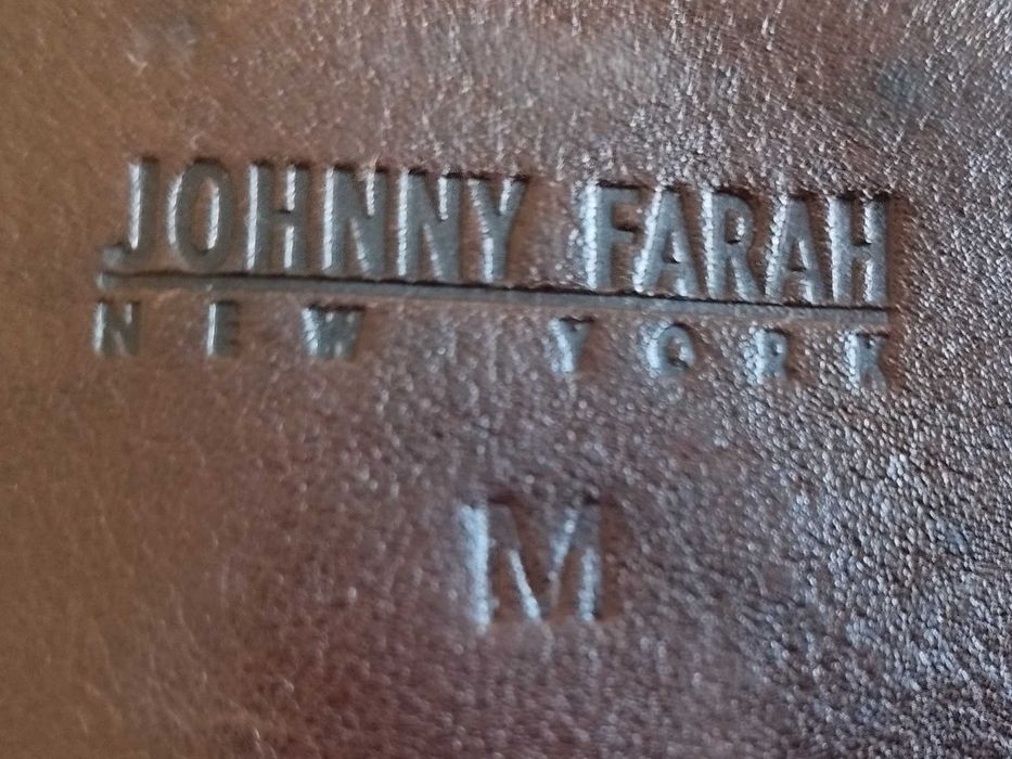 Johnny Farah. Skórzany pasek.
