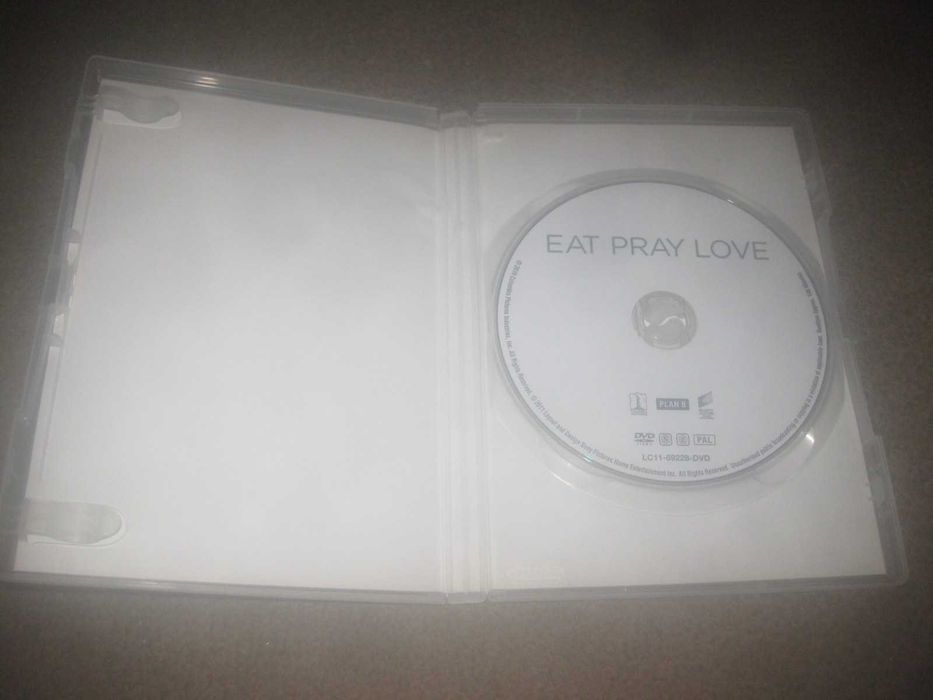 DVD "Comer Orar Amar" com Julia Roberts