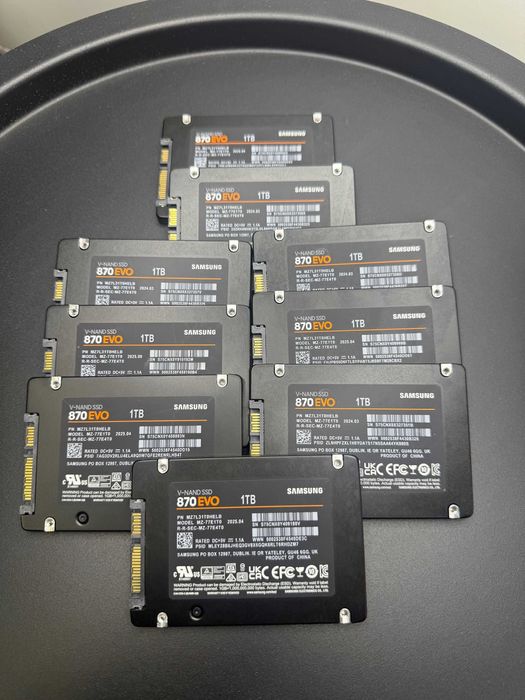 Ssd samsung 870 evo 1-2tb нові