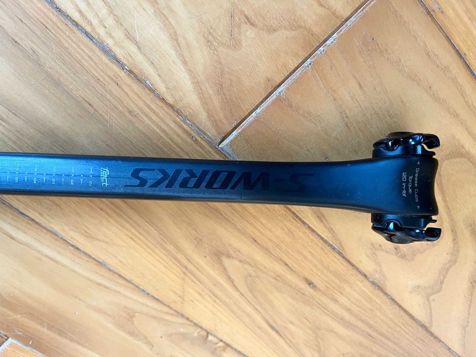 Sztyca SPECIALIZED, Pave, 380mm, offset 20mm, CARBON, do Tarmac SL6