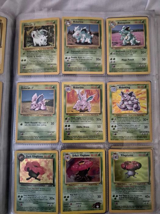 Cartas pokemon 1999-2002