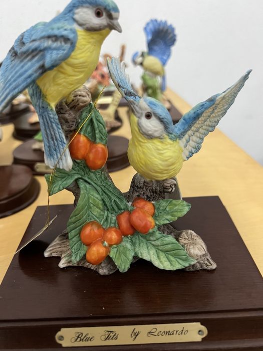 Passaros em cerâmica Leonard