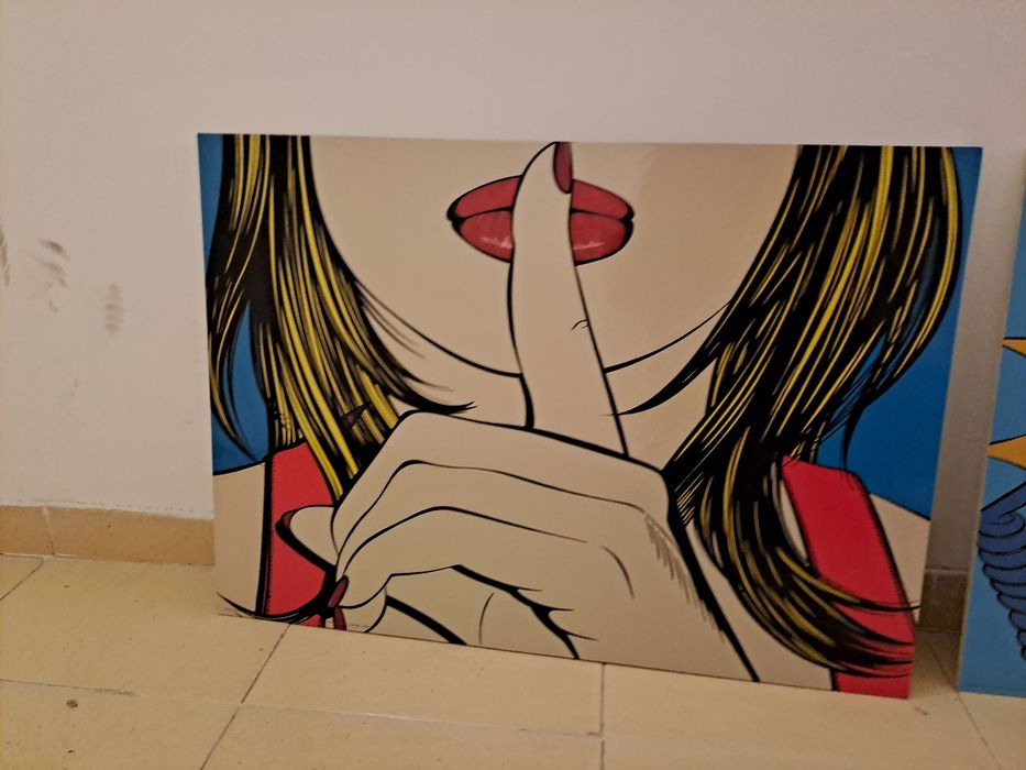 2 Quadros pop art IKEA by Deborah Azzopardi
