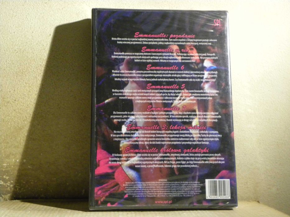 FILM 7 X DVD nowy w folii Kolekcja Emmanuelle