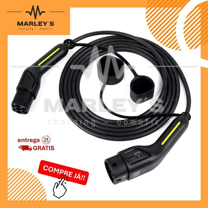 22 kW / 32 A Charging Cable – 3-Phase – Type 2 – for Electric and Hybrid Vehicles64738600559873120