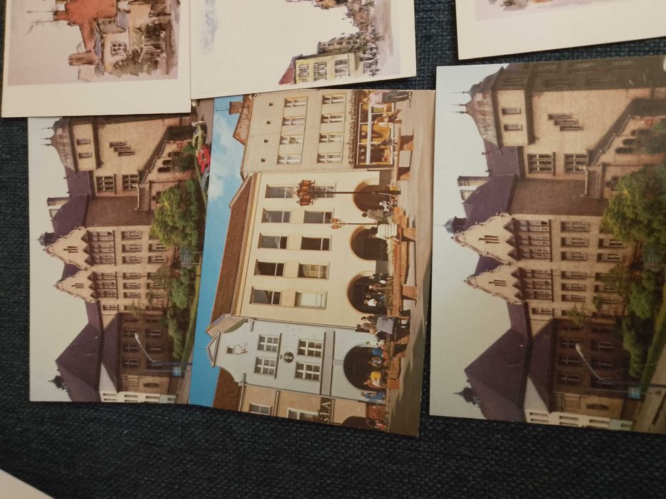 stare pocztówki prl gliwice likwidacja kolekcji