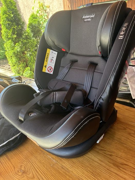 Автокрісло CARRELLO Asteroid Space Black 0+1+2+3 ISOFIX поворотне на 360°