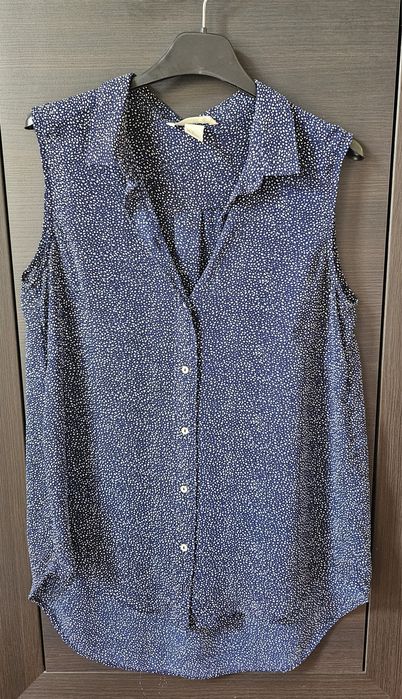 Bluzka h&m granatowa r.S