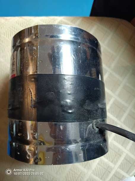 Extrator em INOX 150 150mm