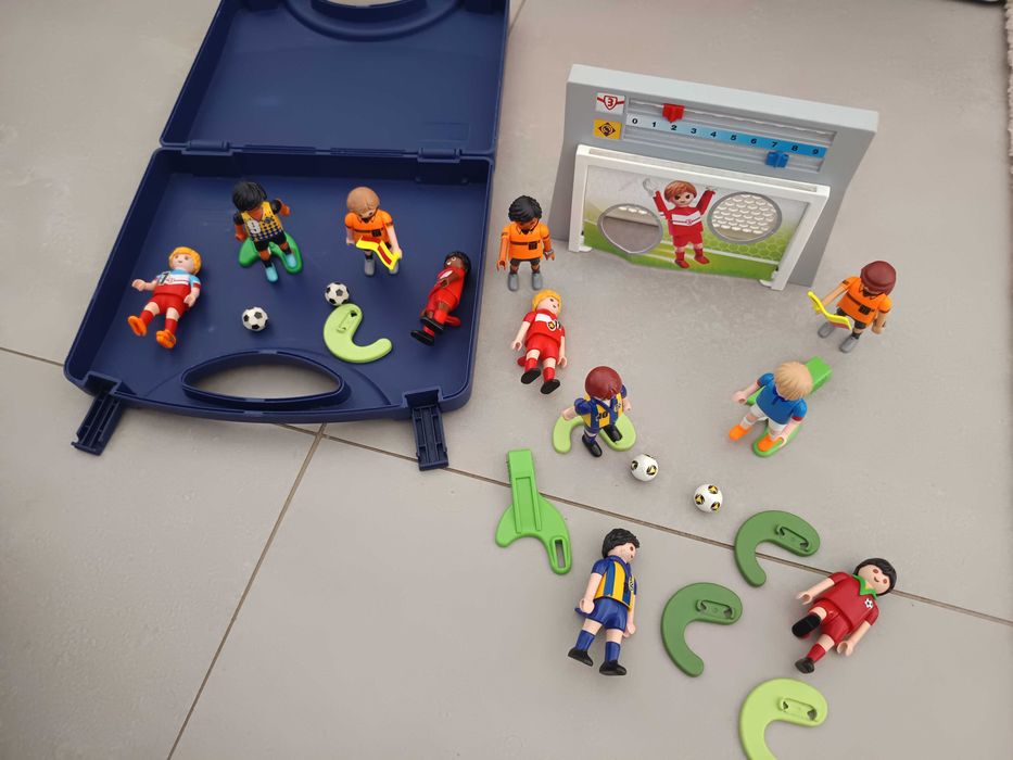 Conjunto Playmobil futebol