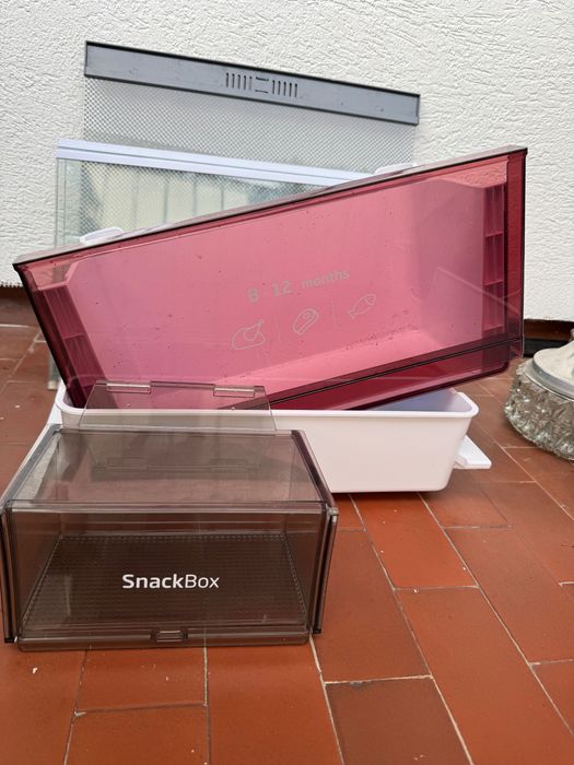 Pojemniki i szyby do lodówki Amica