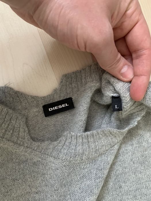 Мужской шерстяной свитер,кофта Diesel