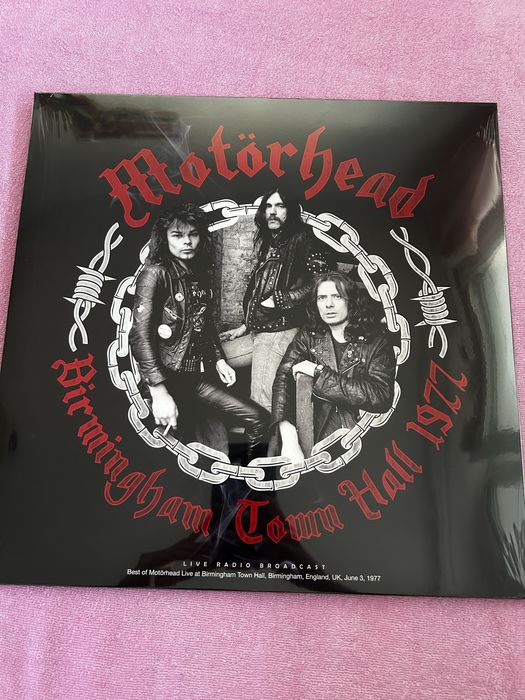 Motörhead Birmingham Town Hall 1977 płyta winylowa