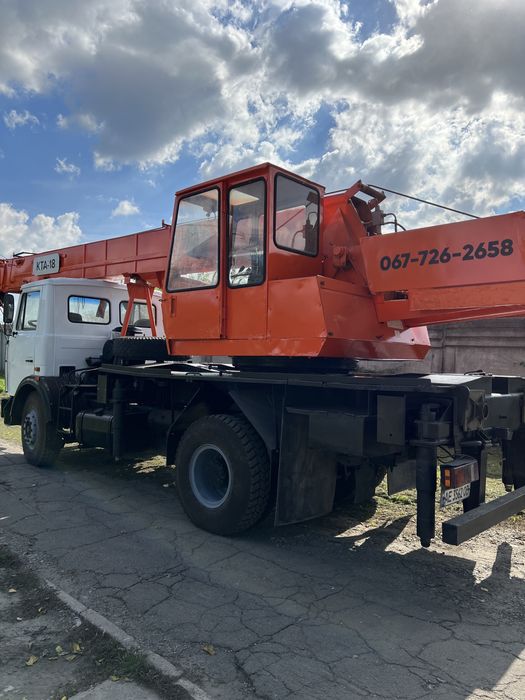 Продам автокран МАЗ КТА 18 тон