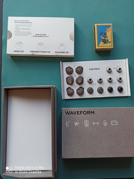 Амбушюры+упаковка от наушников  GENKI WAVEFORM