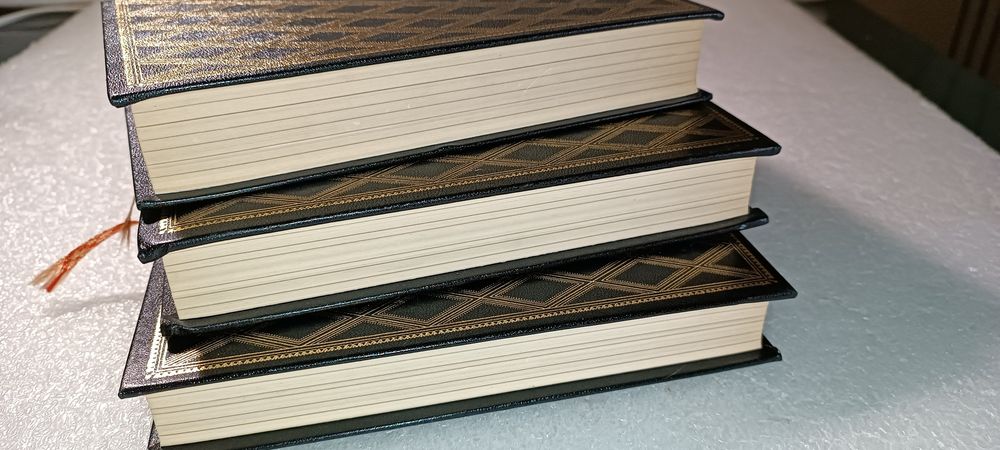 Magnífica edição 3 livros D. Quixote De La Mancha