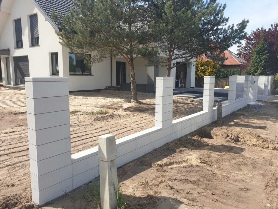 Nowoczesne ogrodzenia frontowe - kompleksowo