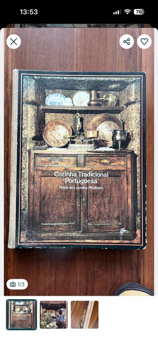 Livro Culinaria Cozinha Velha