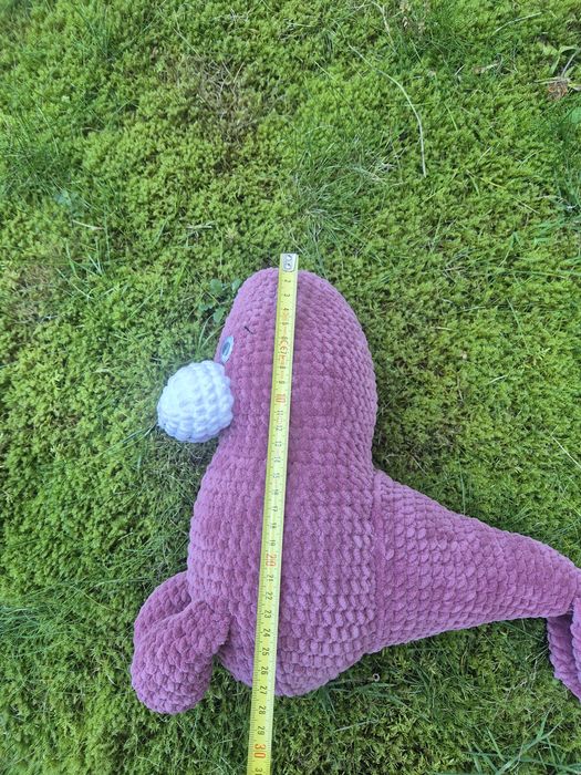 Foka na szydełku handmade