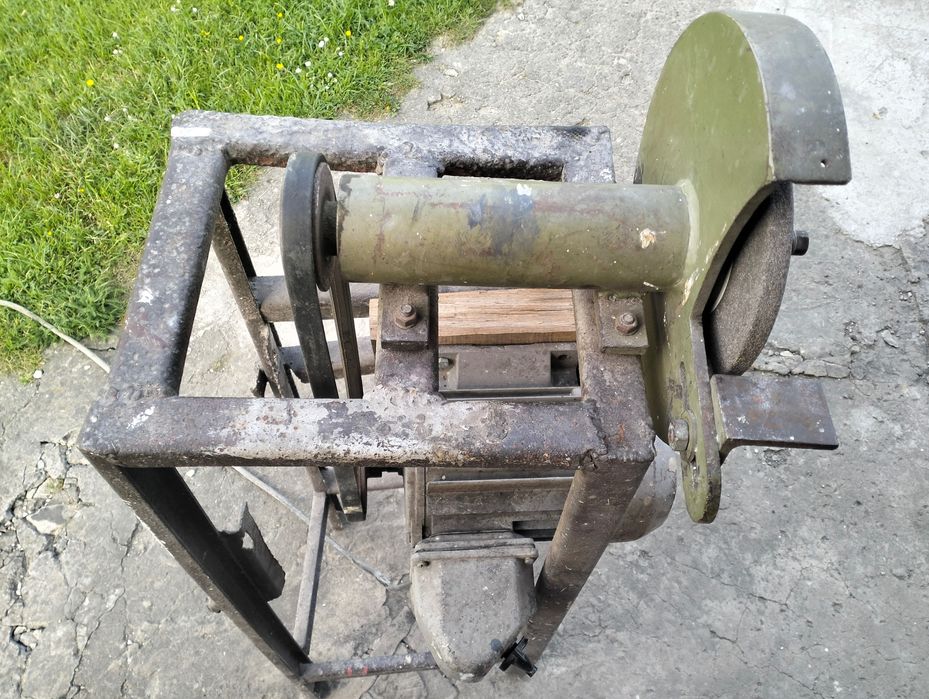 Szlifierka stołowa stojąca silnik 1.1kw wałek szlifierki