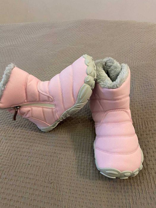 Чоботи зимові на дівчинку нові берфут босоноге barefoot 29 розміру