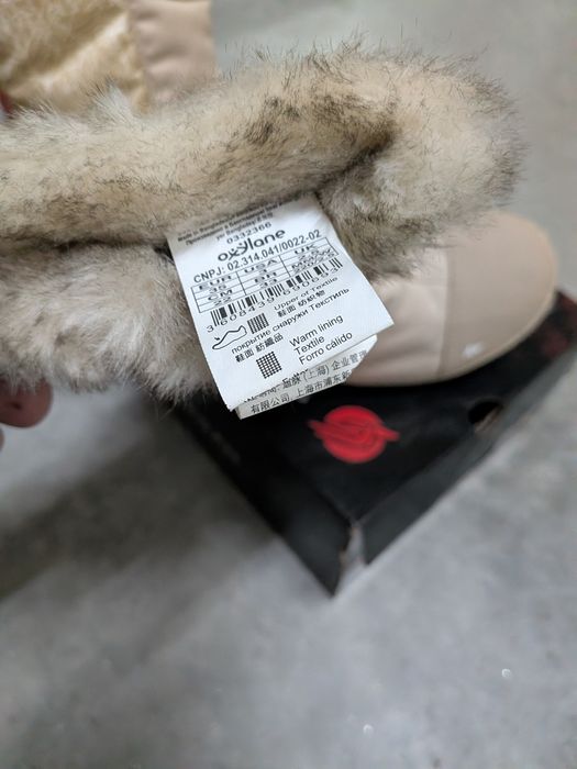 Botas de criança.