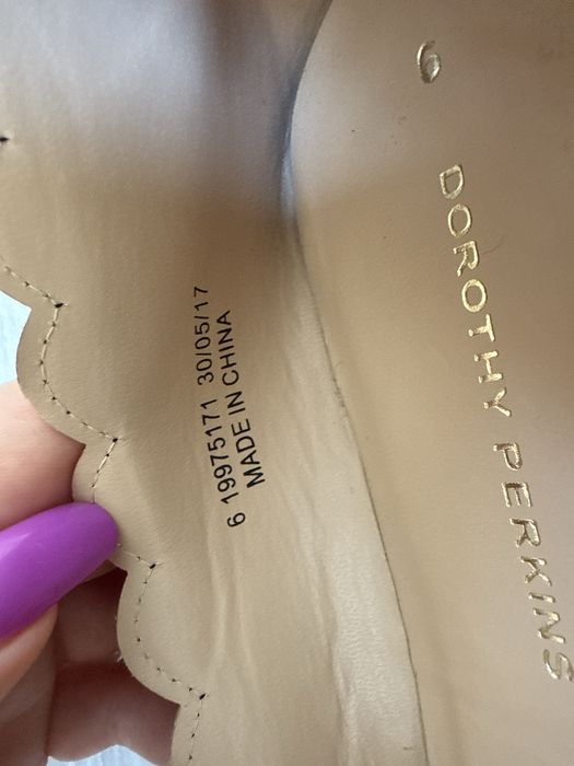 Dorothy Perkins нові леопардові балетки 9 розмір 40 25.5 см