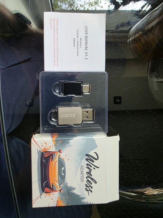 Adapter Bluetooth bezprzewodowy Apple Carplay / Android Auto