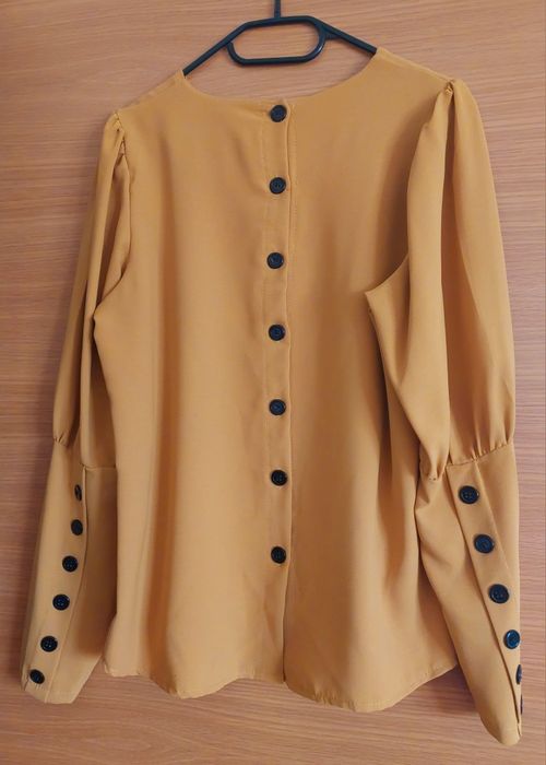 Túnica/Blusa Mostarda, M/L