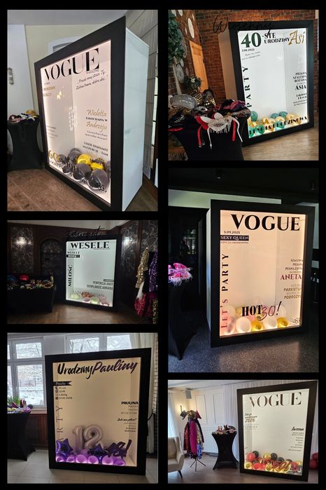 FOTOBOX Magazyn,Lustro,Studio,Tunel LED,Tunel Lustro.wesele