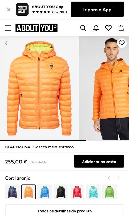 Casaco Blauer novo
