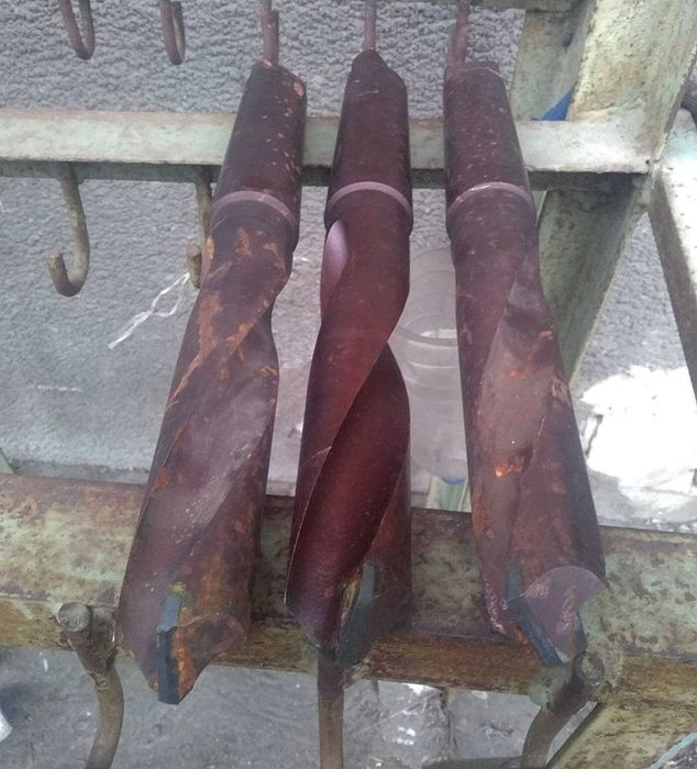 Сверла к/х с твердосплавной напайкой ВК8 (СССР) разные диаметры