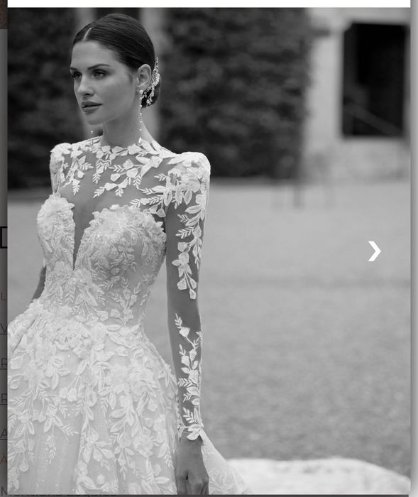 Vestido noiva Rosa Clará como novo