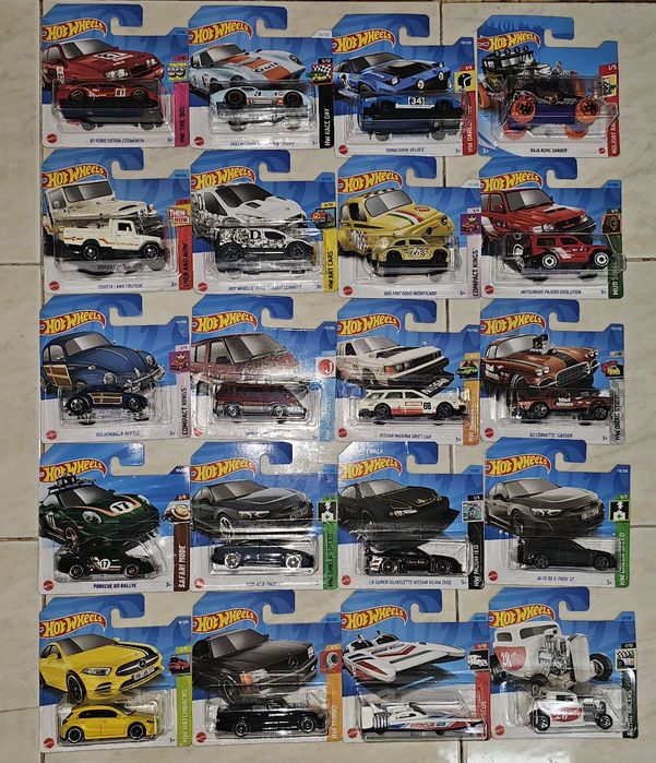 Hotwheels variáveis