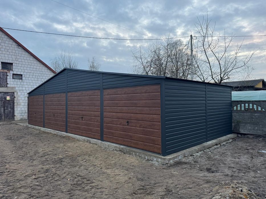 Garaż 12x5.5 garaże blaszane