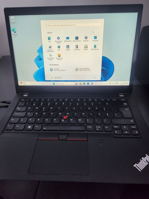 Portátil LENOVO Thinkpad T480S I5-8350U 24Gb 256Gb Ssd Bt