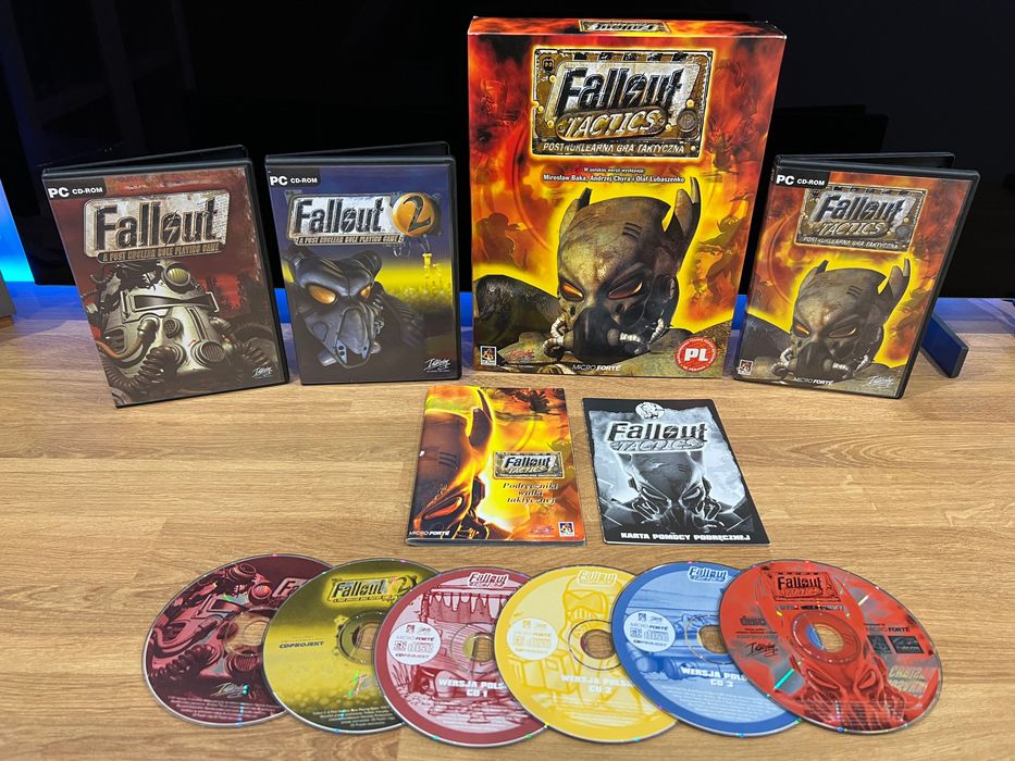 Fallout Tactics (PC PL 2001) BIG BOX polskie premierowe wydanie
