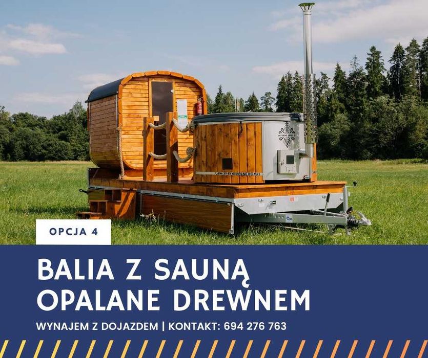 Basen Jacuzzi Balia Bania Mobilna Domowe SPA
