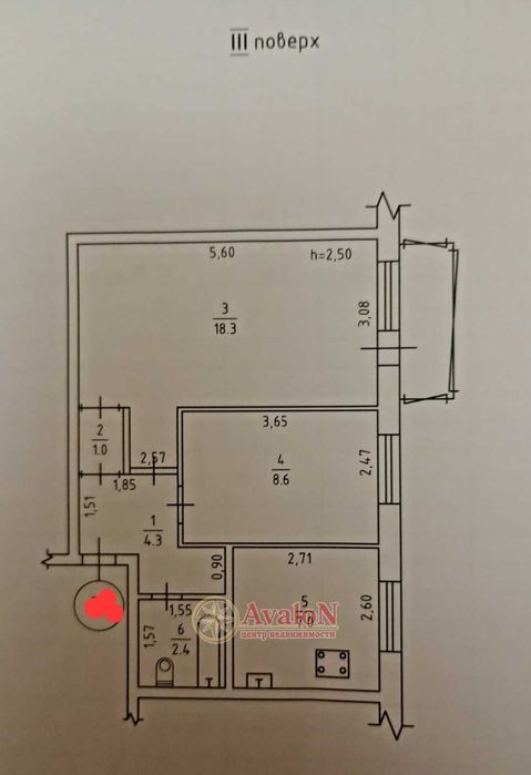 Продаж 2-х кімн.квартири під ремонт