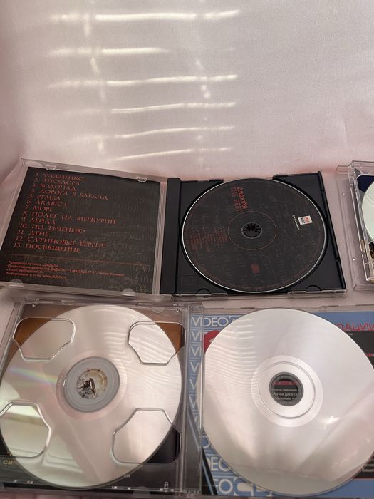Диски  Audio CD іDVD