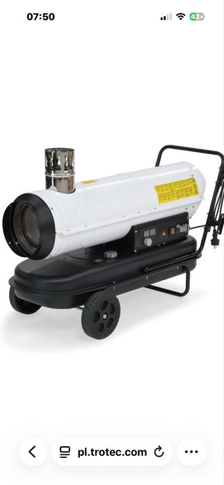 Nagrzewnica olejowa z kominem  Trotec IDE 30