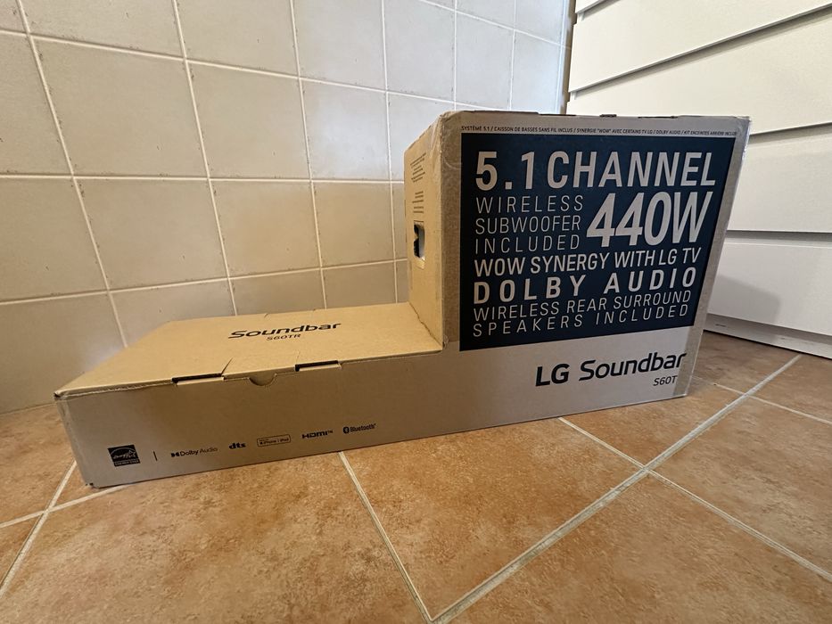 Soundbar 5.1 LG s60tr NOVA COM GARANTIA