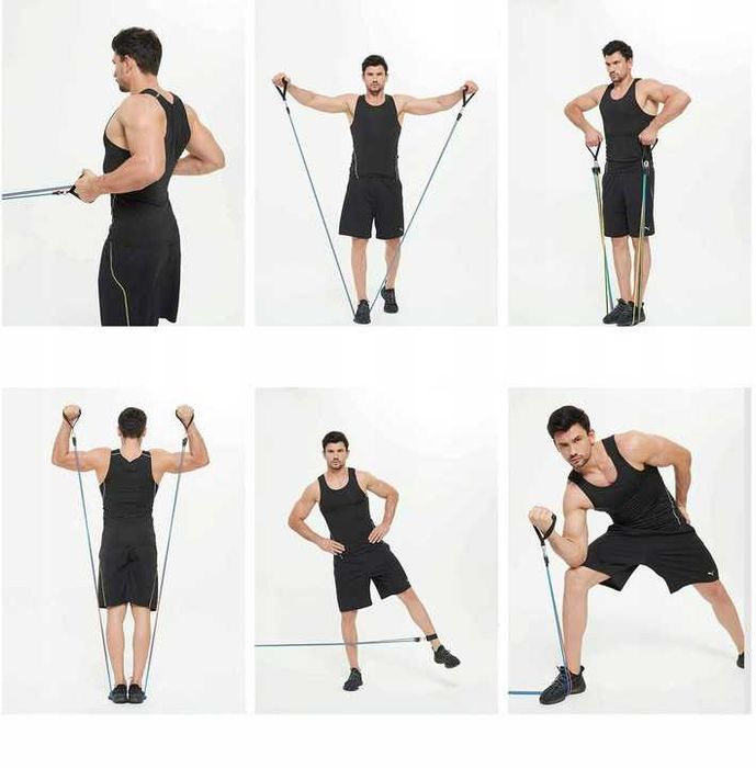 ZESTAW 5 GUM OPOROWYCH DO crossfit fitness