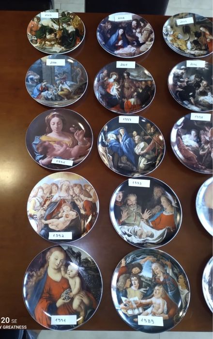 Pratos de Natal Vista Alegre (Coleção)