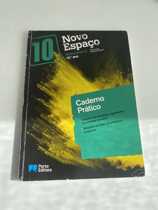 Manuais e Caderno Atividades Matemática A 10